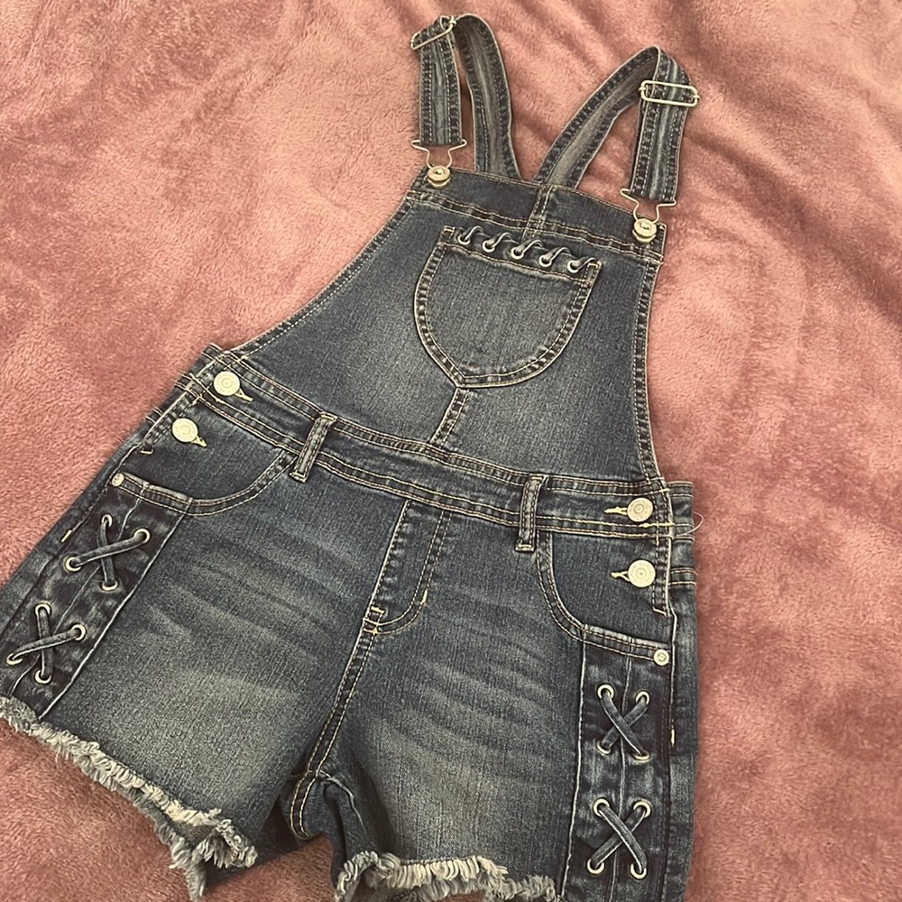 Never worn kids overalls.